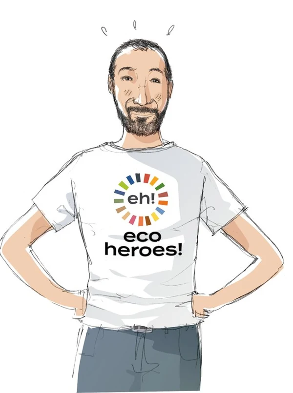 Karim Zouhdi, founder of Eco Heroes